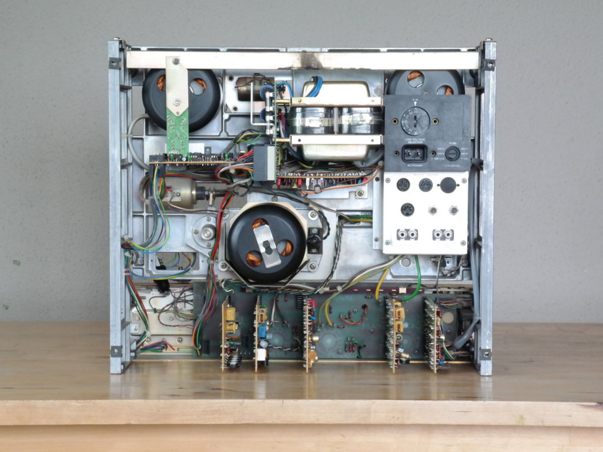 Revox B77 - ausgebaut - Ansicht hinten 