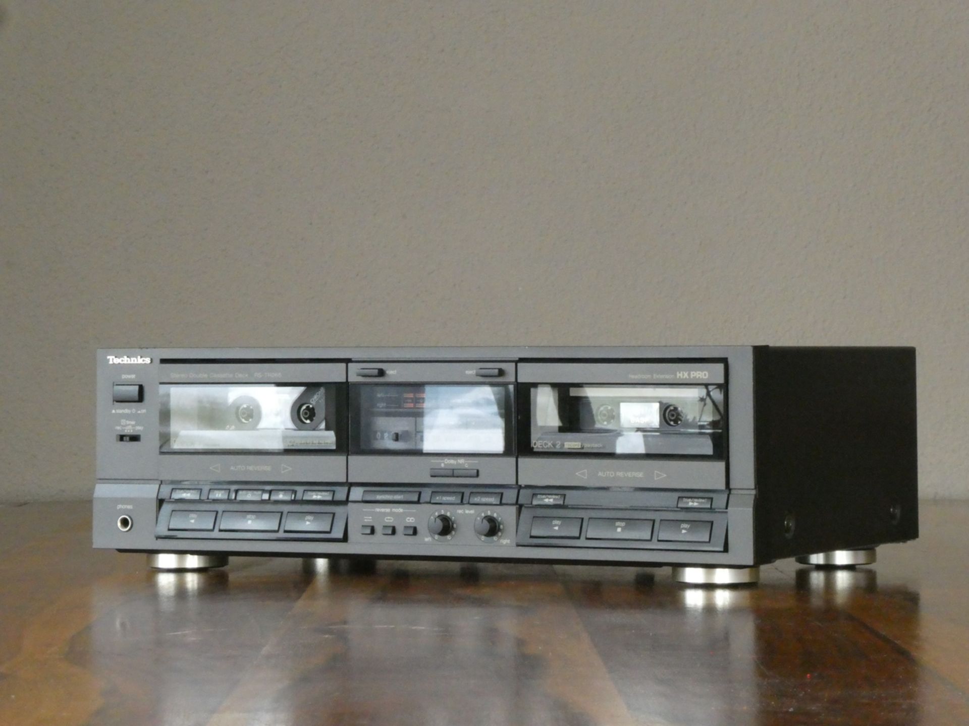Technics RS-TR265 von rechts 
