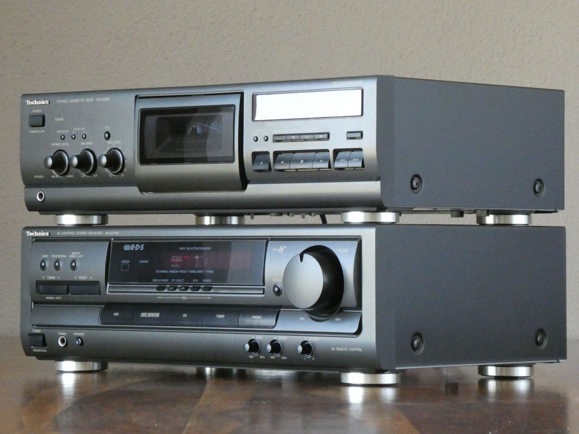 Technics SA-EX100 mit RS-BX501 